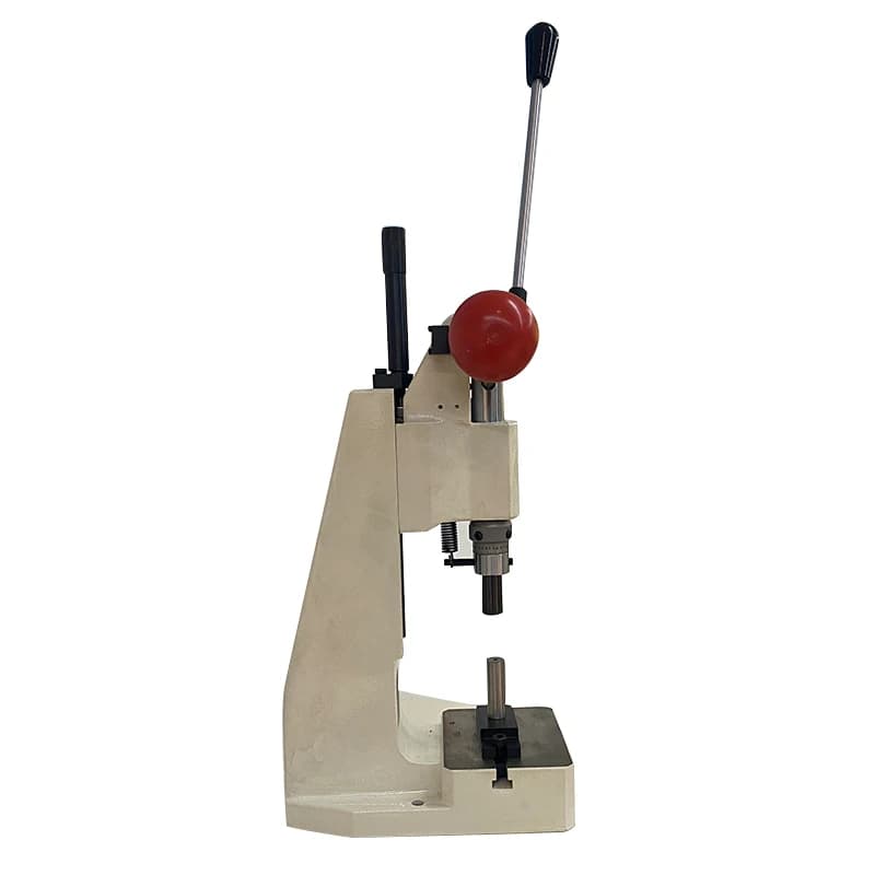 High Precision Max Force 12KN Equipped With Stroke Block Small Manual Hand Press Machine