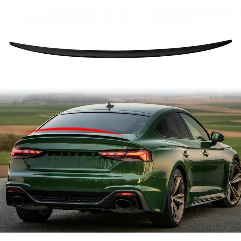 High Quality Lightweight Genuine Carbon Fiber Trunk Spoiler UV Treated For A5 S5 B9 2017-2023