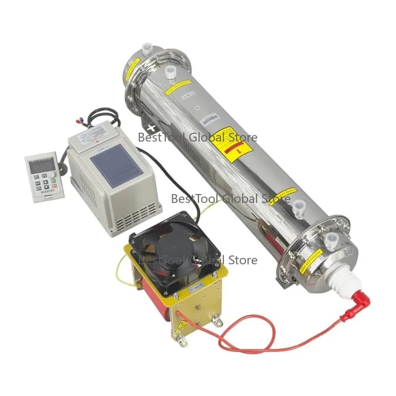 CE FCC RO-HS 100g/h ad-justa-ble water cooled o-zone gen-erator k-it 100g/h aqua-culture ind-ustry ozo-nators