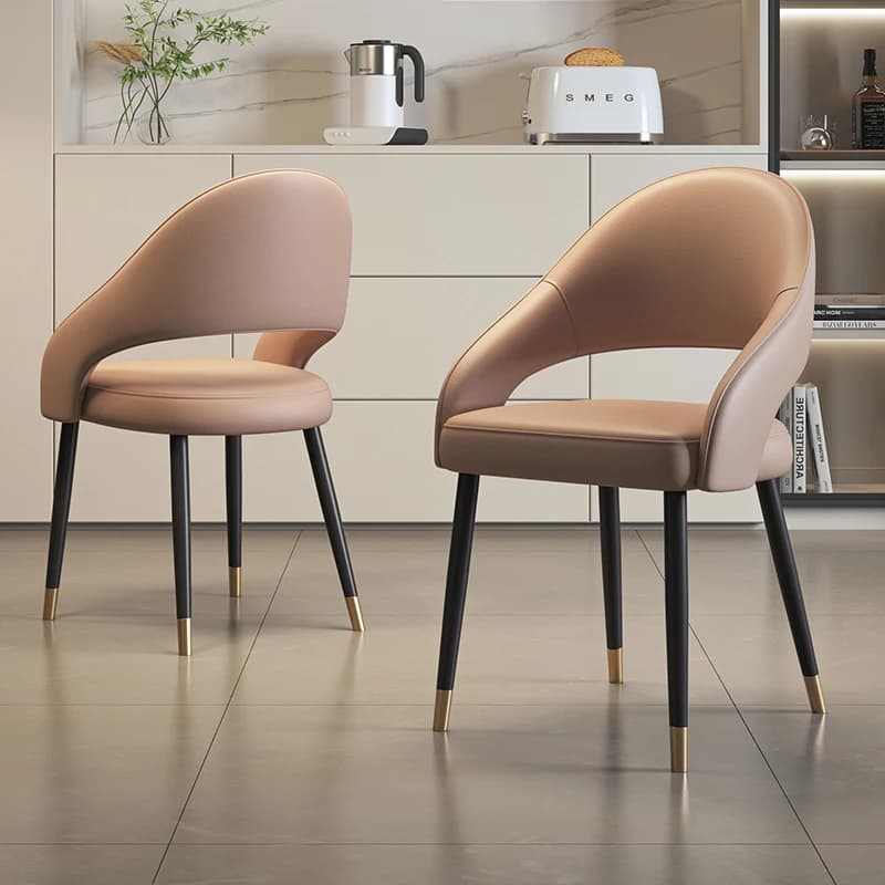 Italian Luxury Dining Chairs Minimalist Modern Vintage Trendy Dining Chairs Lazy European Sillas Para Sala De Estar Furniture