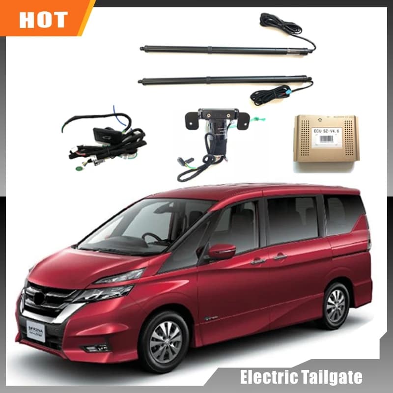 Automatic Anti-Pinch Power Tailgate Lift for ELGRANDW aterproof Electric Trunk Closer
