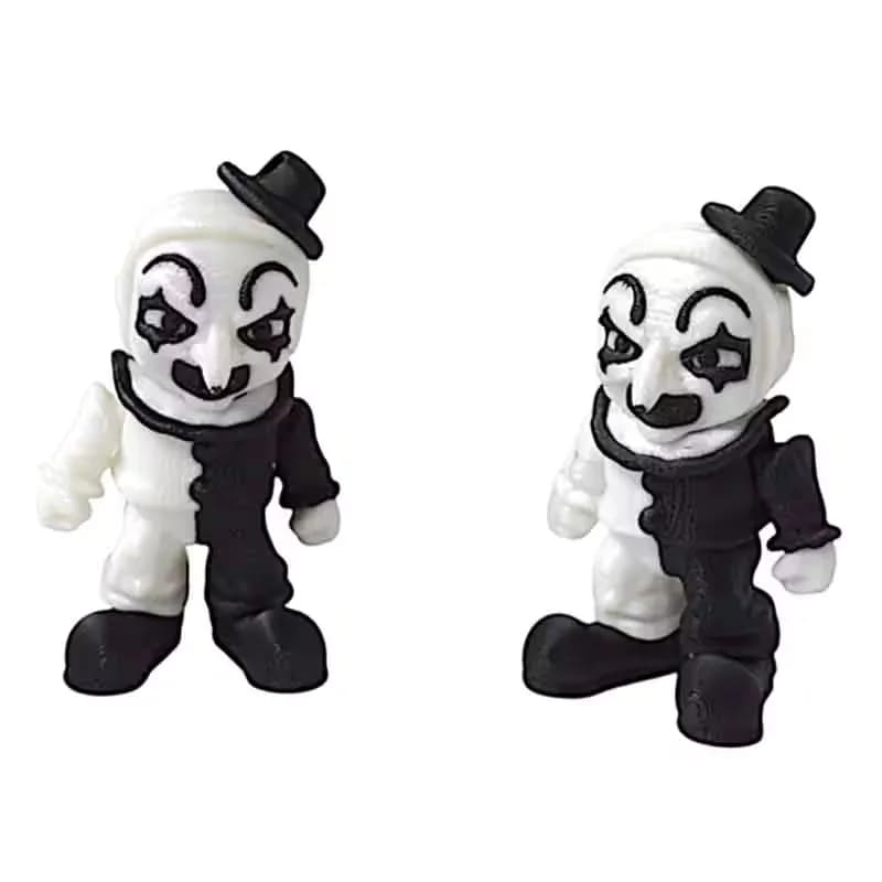 3D Printed toy Broken Soul Clown Halloween Ornament Desktop Ornament 3d Printed Animals Home Office Craft Christmas Decora Gift