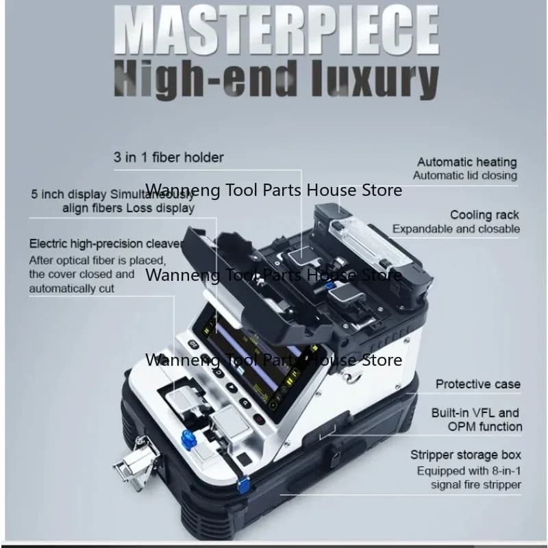 AI-20 Fusion Machine Signal fire ai20    six Motors 6S Multi-language Automatic Optical Fiber Fusion Splicer