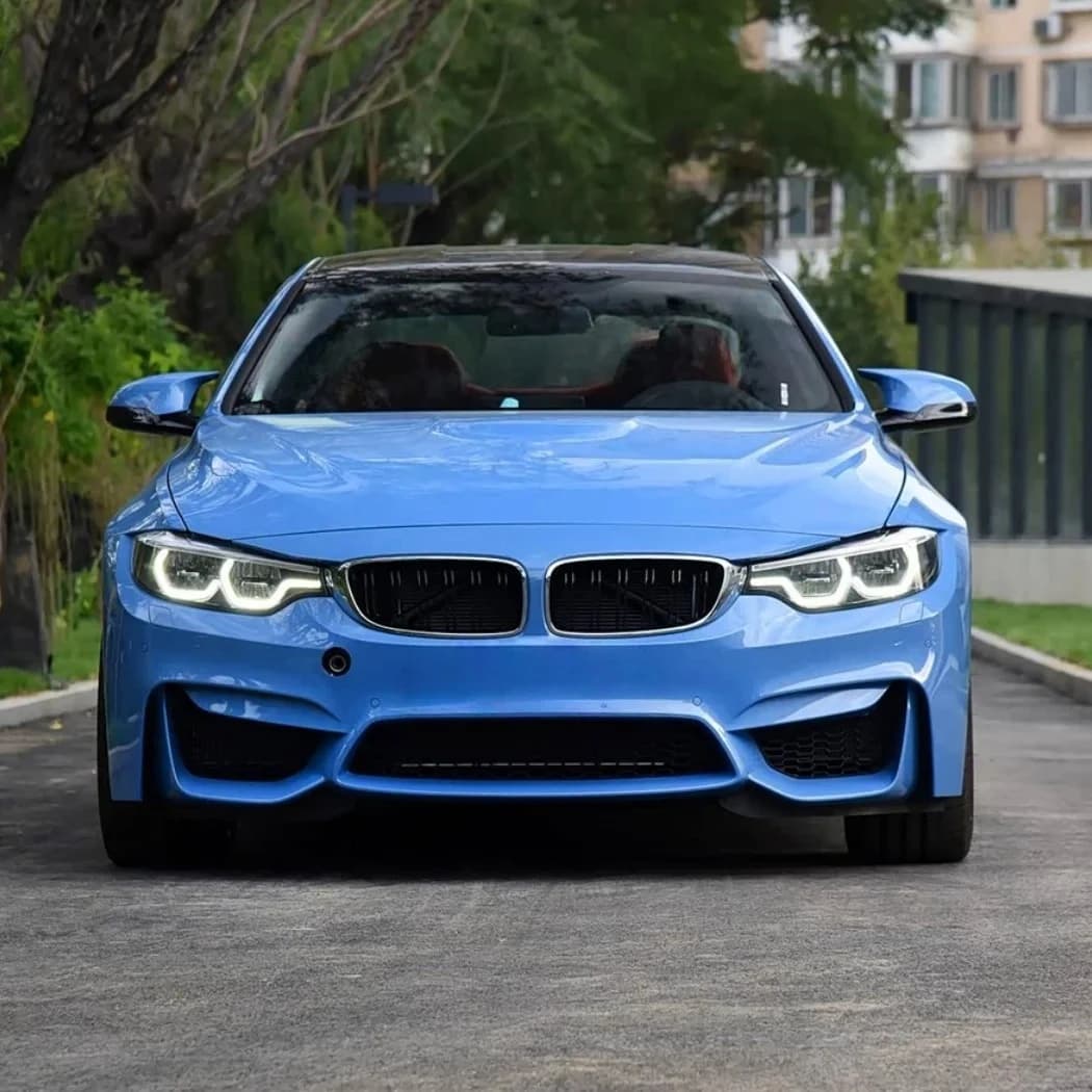 For  4 Series F32 F36 Upgrade Modified To M4 Style 2014-2017 Bumper Fender SideSkirt Headlights Car body kit Styling Body Kit