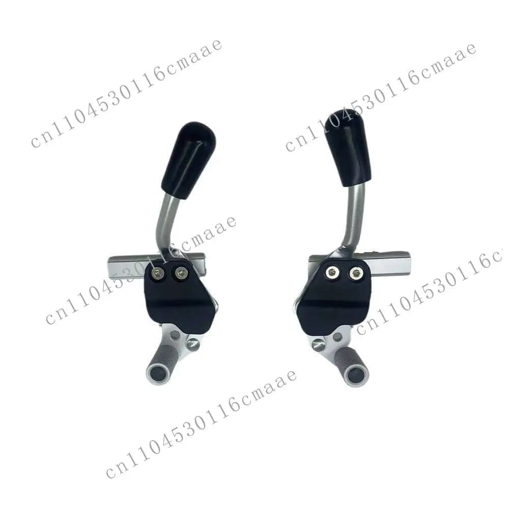 Wheelchair accessories, sports wheelchair, leisure wheelchair, general aluminum alloy handbrake, extended brake handle