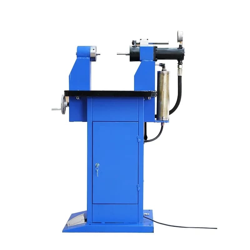 Pneumatic Automobile Brake Shoe Riveting Machine Double Head Horizontal Hydraulic Brake Pads Riveting Equipment