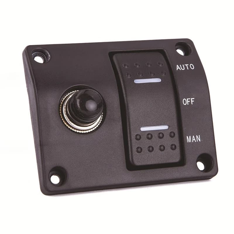 Push button switch Marine panel switch control Start-stop connection Diaphragm pump Bilge pump Fan control switch