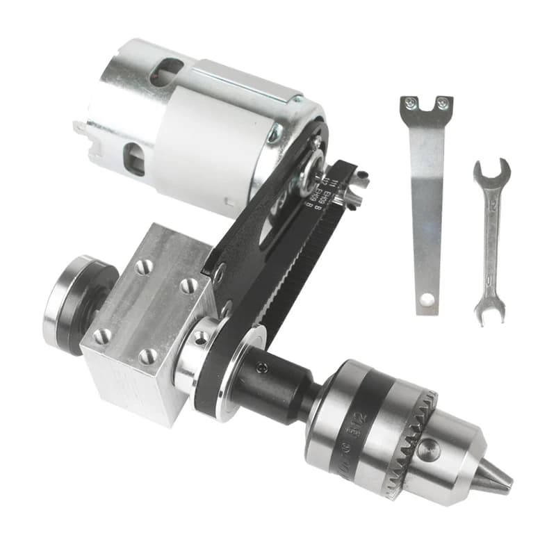 DIY Mini Table Saw Spindle Bearing Seat Woodworking Cutting Spindle Assembly Ball Bearing Motor for Precision CNC Engraving Tool