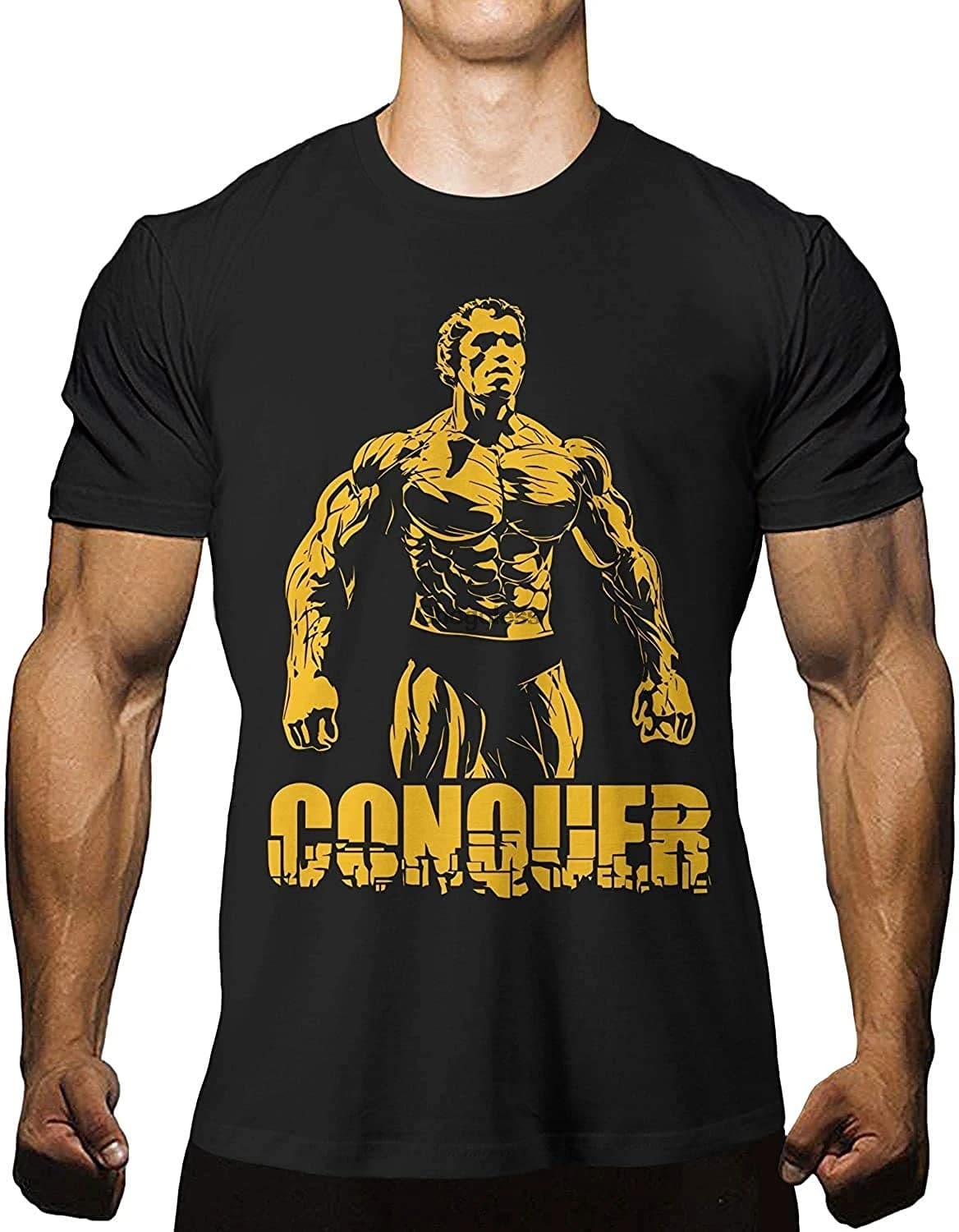 Bodybuilding Workout Muscle Men's T Shirt Outdoor Run Fitness Sports Short Sleeve Summer Gym T-shirt Man Fashion Breathable Tops