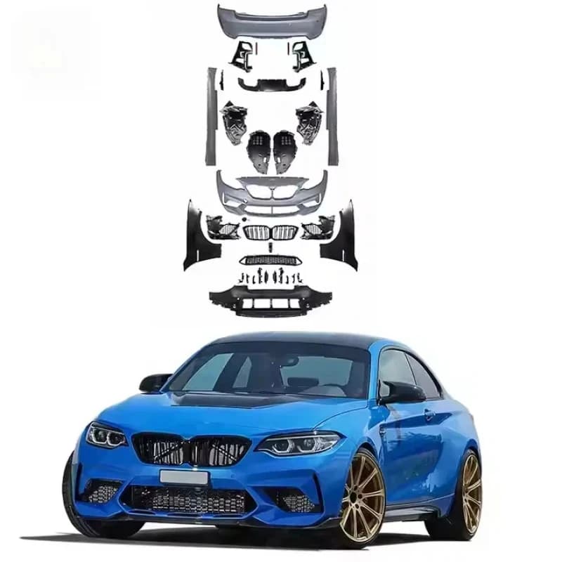 ThrustWorks Premium Accsori Hot Selling Factory Price Upgr To Wide Style Car Front Rear Bumper Body Kit Durle