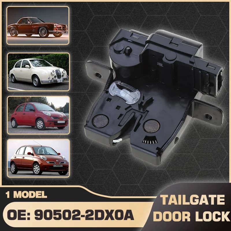90502-2DX0A Car Rear Trunk Boot Lid Lock Latch For Duesen Bayern Ritz Mitsuoka Viewt Nissan Dualis March Micra Qashqai 2003-2013