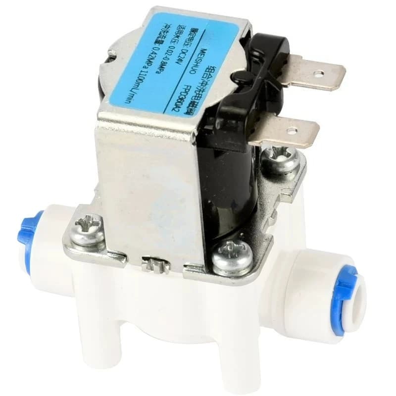 24V 1100CC RO Solenoid Valve for 400G Reverse Osmosis Water Purifier Waste Drain