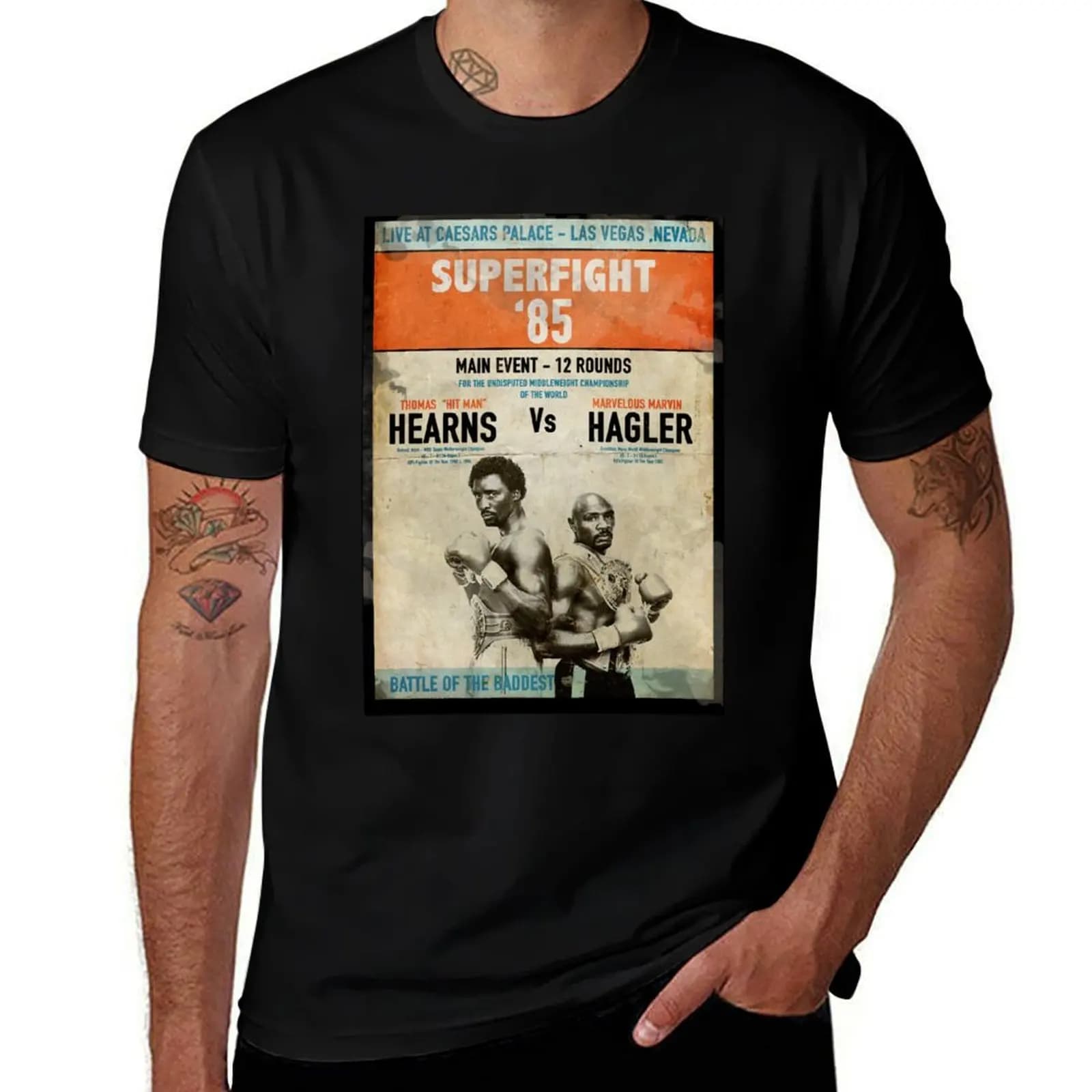 Superfight '85 T-Shirt cotton t-shirt plain for man package T-Shirt