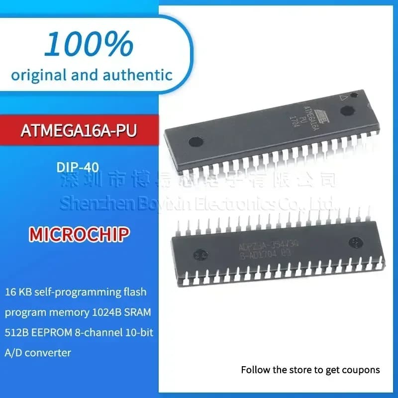 ATMEGA16A-PU Brand new
