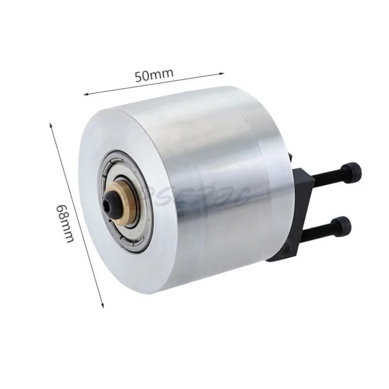 Wheel Smooth Surface Synchronous Driven Polishing Machine Passive Wheel Sand Belt Machine Adjustable Wheel Aluminum