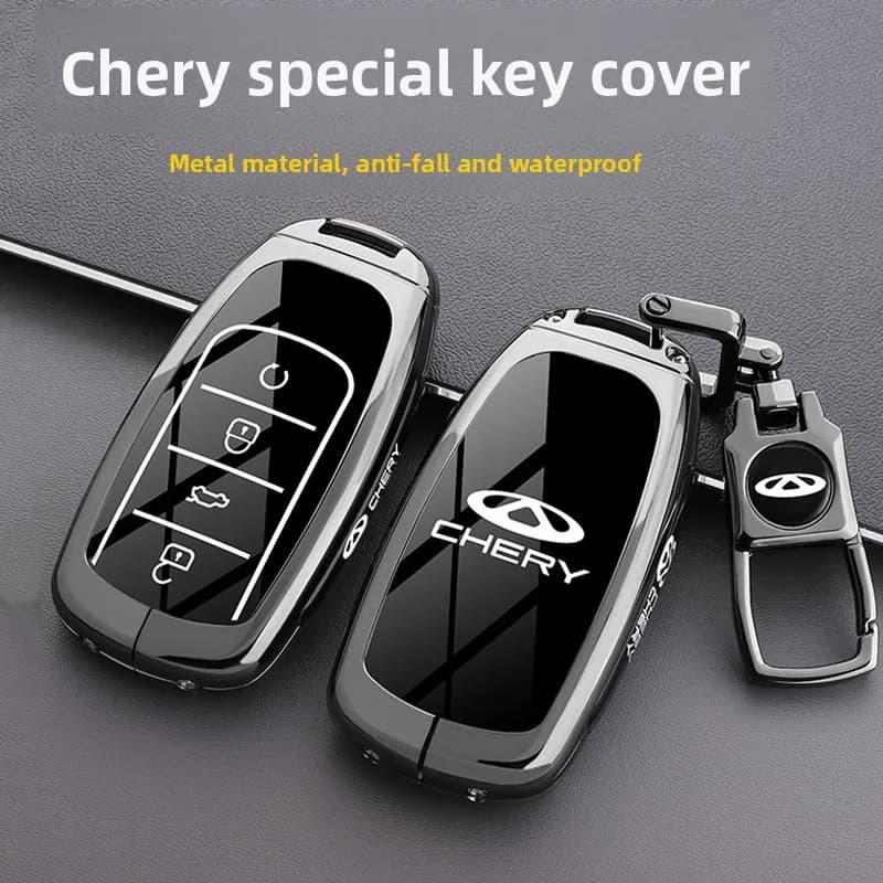 Special Chery Tiggo 9 Key Set 24 New Tiggo 9 Car Remote Control Protection Package Premium Metal Shell Buckle