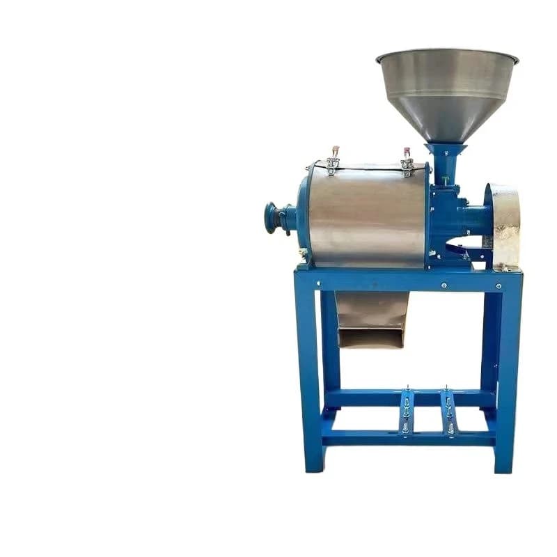 Household stainless steel flour grinding machine Corn wheat milling machine Whole grain large material Commercial