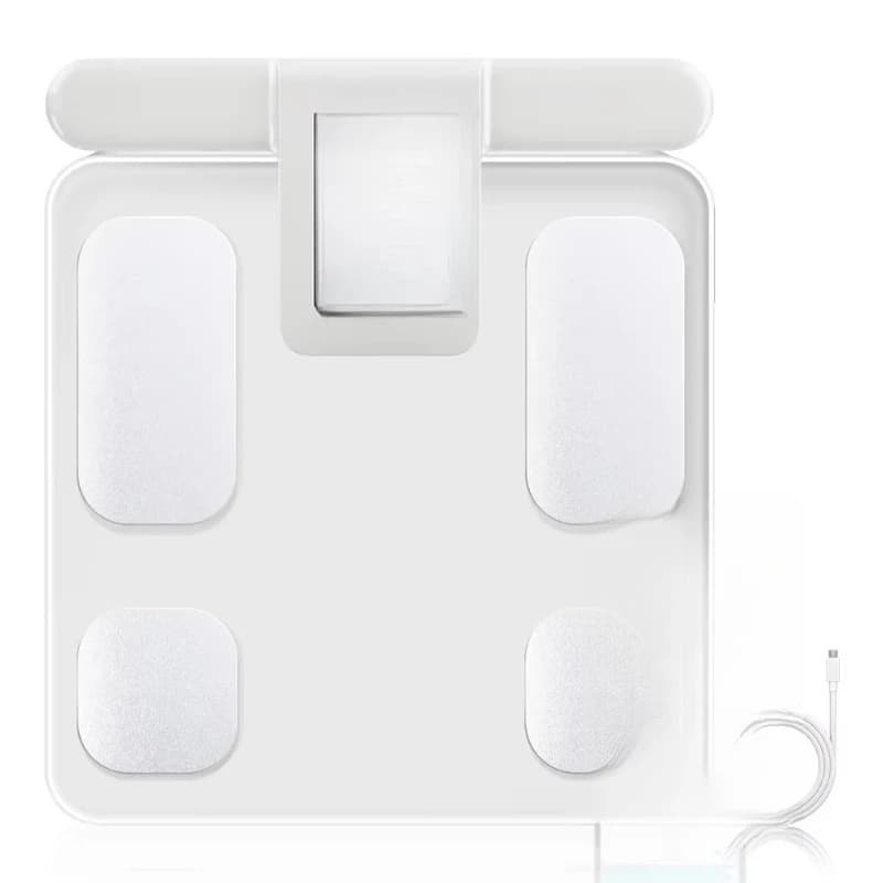 Intelligent digital body fat scale with 8 electrodes to support measurement