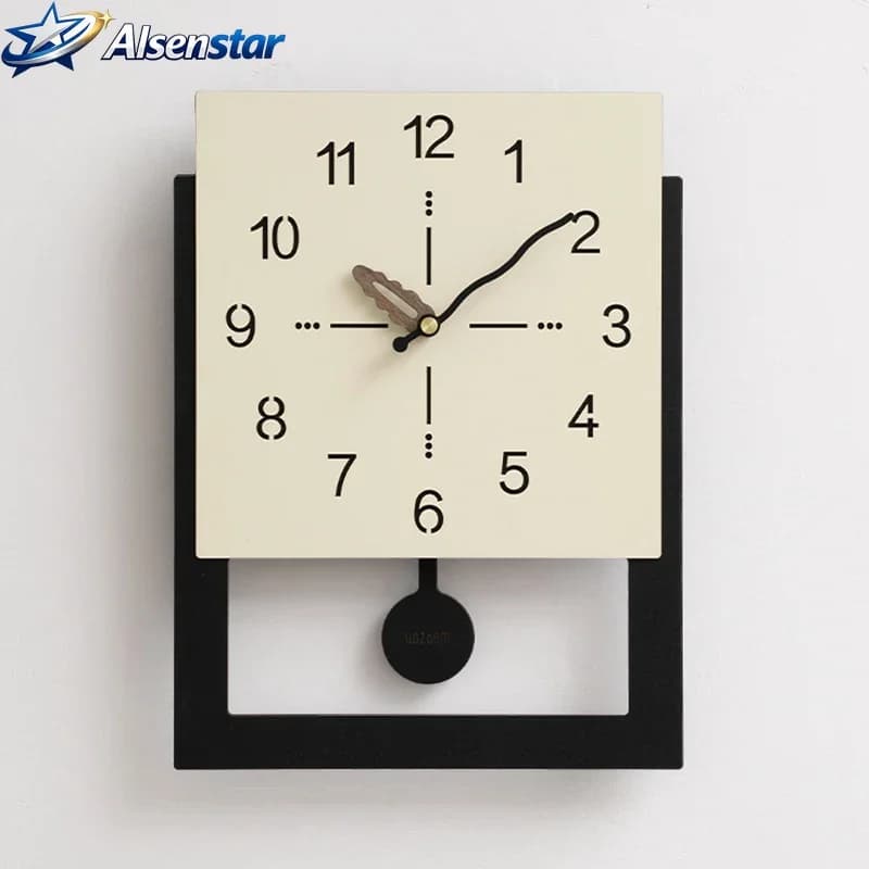 Modern Swinging Decoration Wall Clock Living Room Luxury Clock Mural Watch Restaurant Number Mute Quartz Clock Hanging Painting