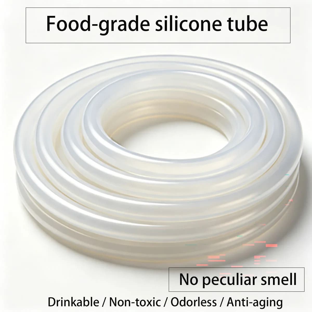 Food Grade Silicone Hose Transparent Thick Elastic Peristaltic Pump Water Dispenser Tube
