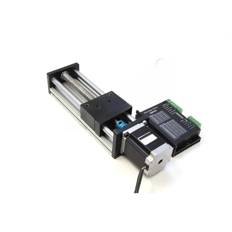 Ball screw guide rail slide table EBX1204/1605/1610 can be equipped with 5742 stepper motor for high precision