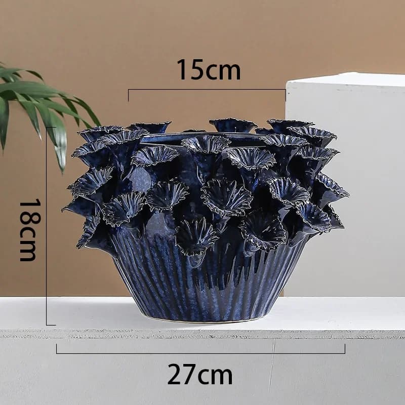 Soft Home Decoration Crafts Porcelain Vases Artistic Decorative Items for Living Room Bedroom