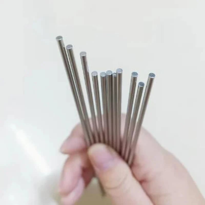 304 Stainless Steel Solid Metal Round Rod 0.8-6.5mm Metric Bar 500mm For DIY Jewelry Model Precision Shaft