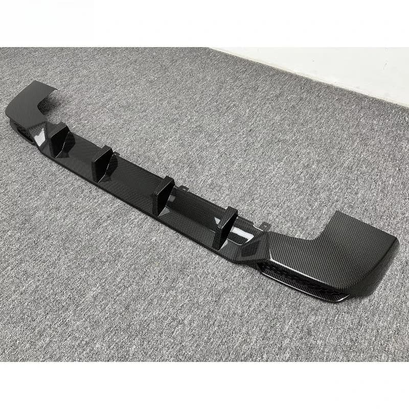 Topcar Style Dry Carbon Fiber Car Rear Bumper Lip Diffuser for G-Class W464 G500  G63 2019-2024 Carbon Diffuser