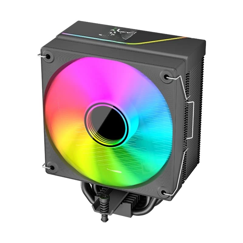 Digital radiator computer fan 6 copper radiator