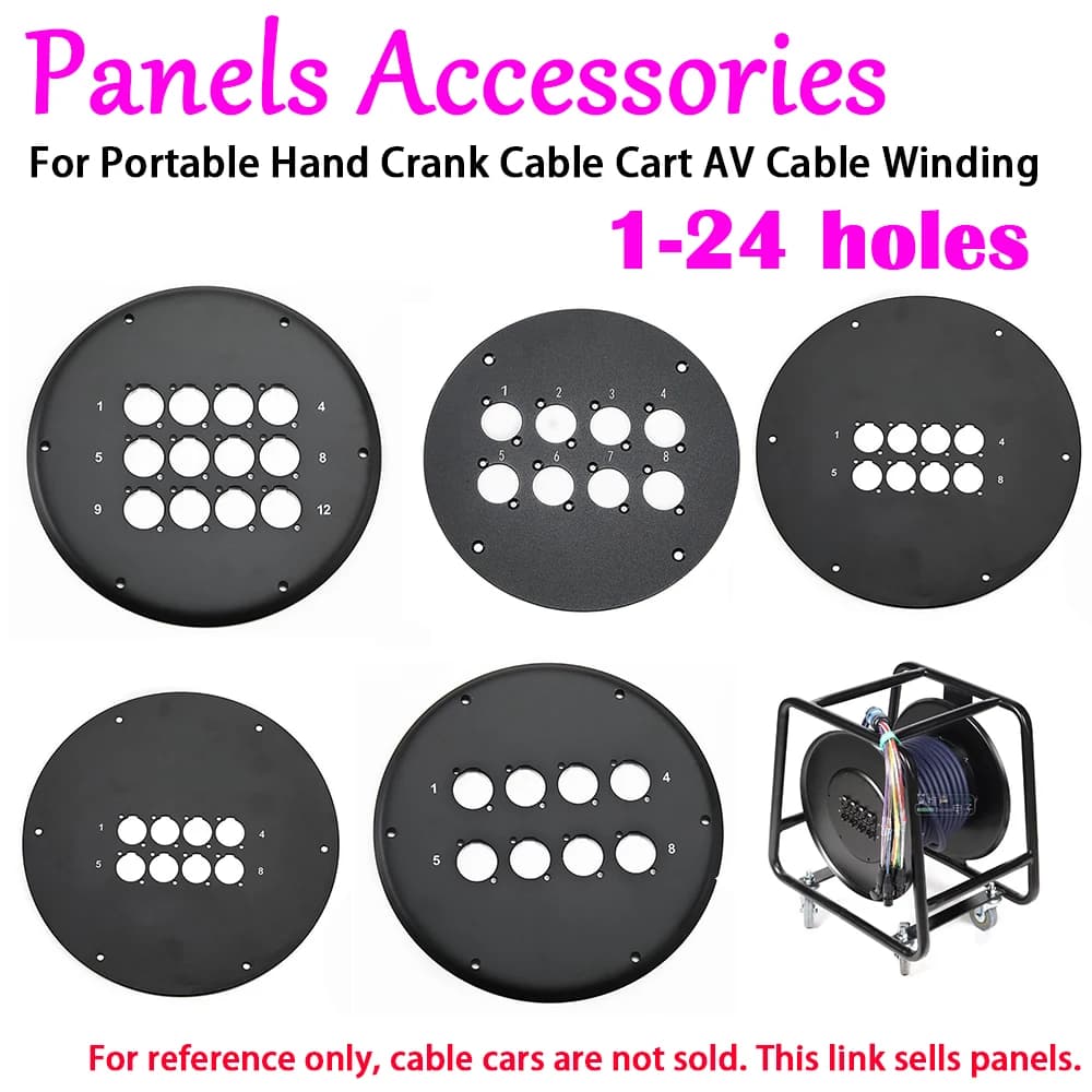 Outdoor Cable Tidy Reel Storage Reel Wire Frame RV Cable Storage Wire Spool Accessories - Panel