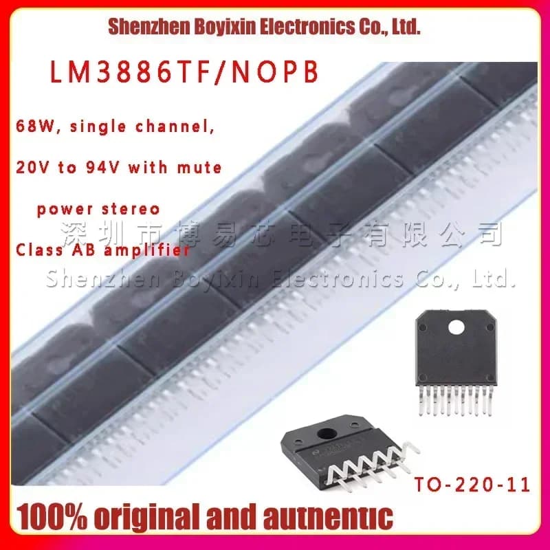 Original genuine LM3886TF  Ceramic shell