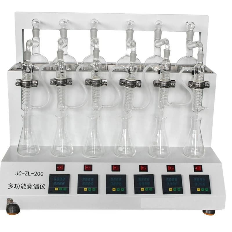 Ammonia nitrogen volatile phenol cyanide distiller Polytron JC-ZL-200