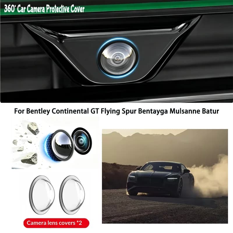 Car camera protective cover lens cover For Bentley Continental GT Flying Spur Bentayga Mulsanne Batur