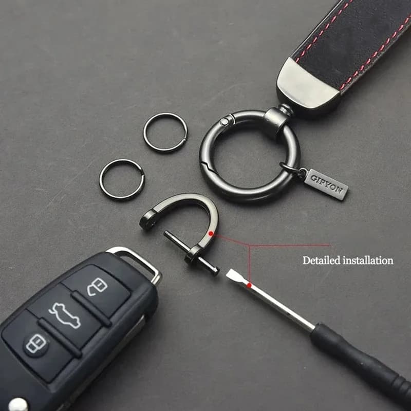 Car Keychain Wrist Strap Suede Metal Buckle Key Ring Premium Auto Accessories For Haval Jolion H6 M6 Dargo Raptor F7 H7 H9