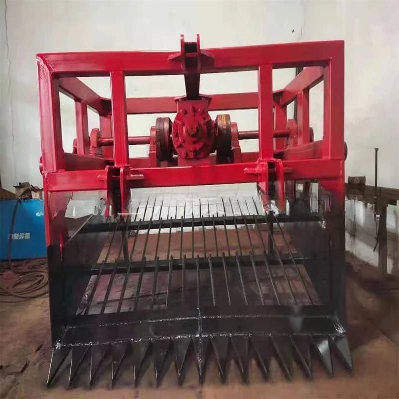 Multifunctional horseradish harvester, thickened plate  material harvester, injury-free rhizome medicinal material