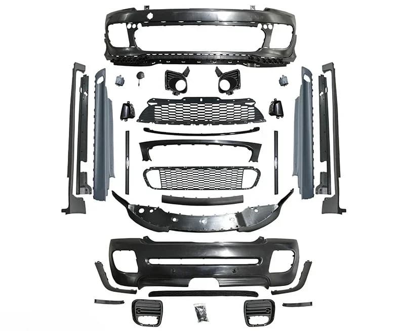Suitable for BMW MINI R56 Upgraded Large Surround JCW Front and Rear Bar Side Skirt Auto Parts Support Customization