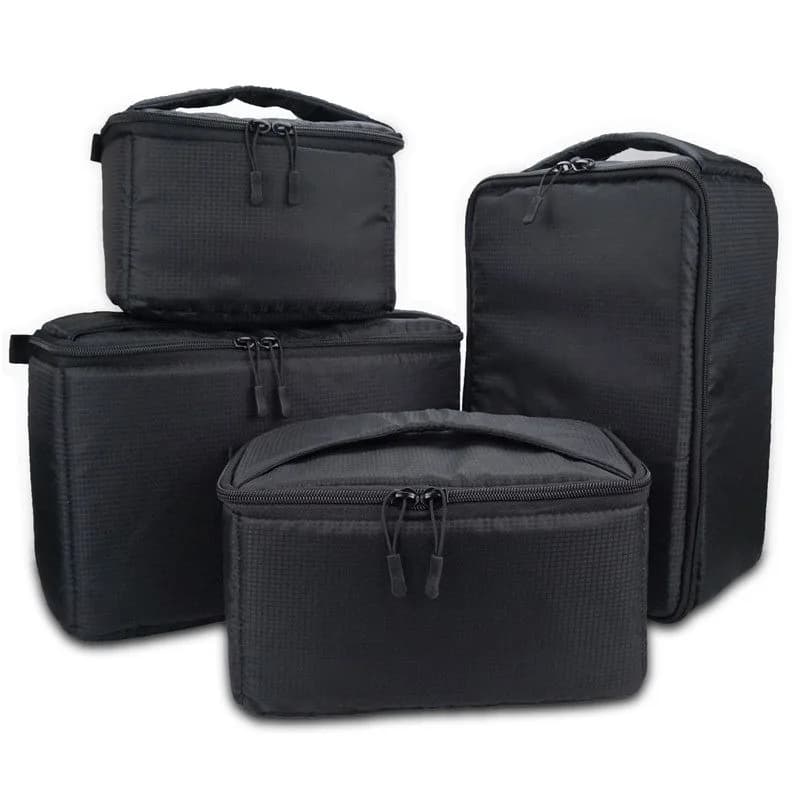 Water‑Resistant Multi‑Purpose Inner Storage Pouch, For Camera Lens, Projector, Hard Drive, Speaker & Tableware