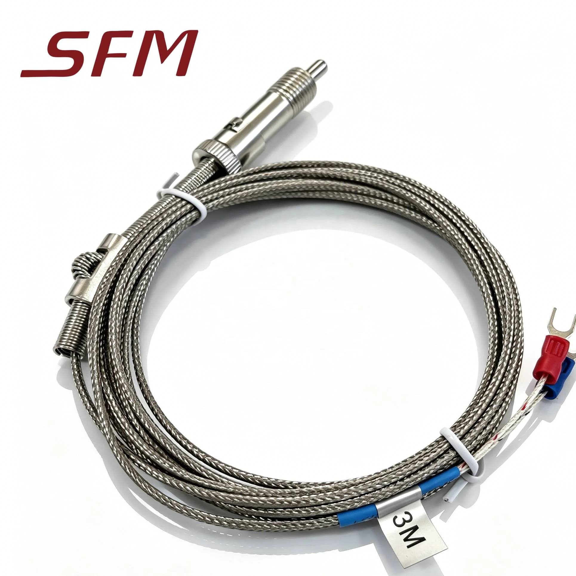 High Accuracy Industrial Plastic Extrusion Machine Pressure Spring Temperature Sensor Thermocouple