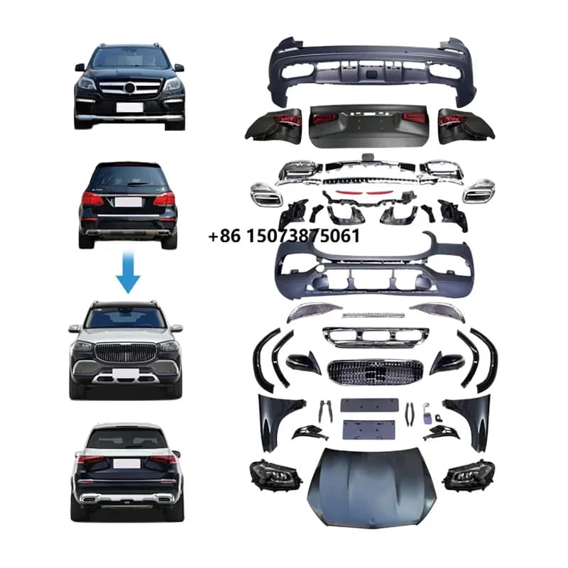 Conversion Kit High Quality Car Bumper Modified Body Kit for Benz E300Upgrade to E450 Body Kit Tuning Facelift Pp Material Spot