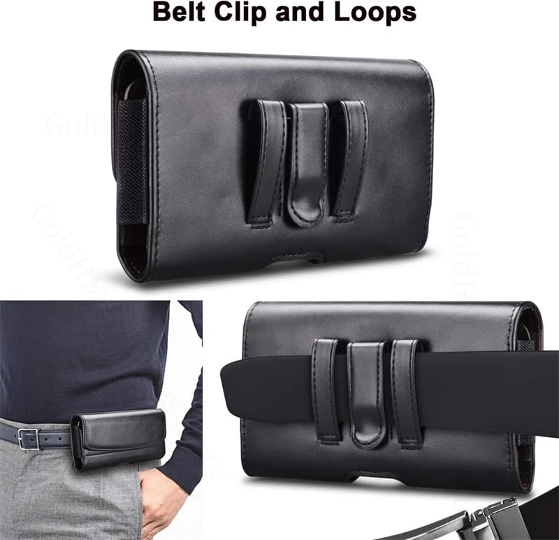 Phone Belt Case Holder Leather Pouch For Xiaomi 18 17 Pro Max Waist Bag For Xiaomi 15S 17T Pro 17 Ultra Mi 18 Pro Holster Cover