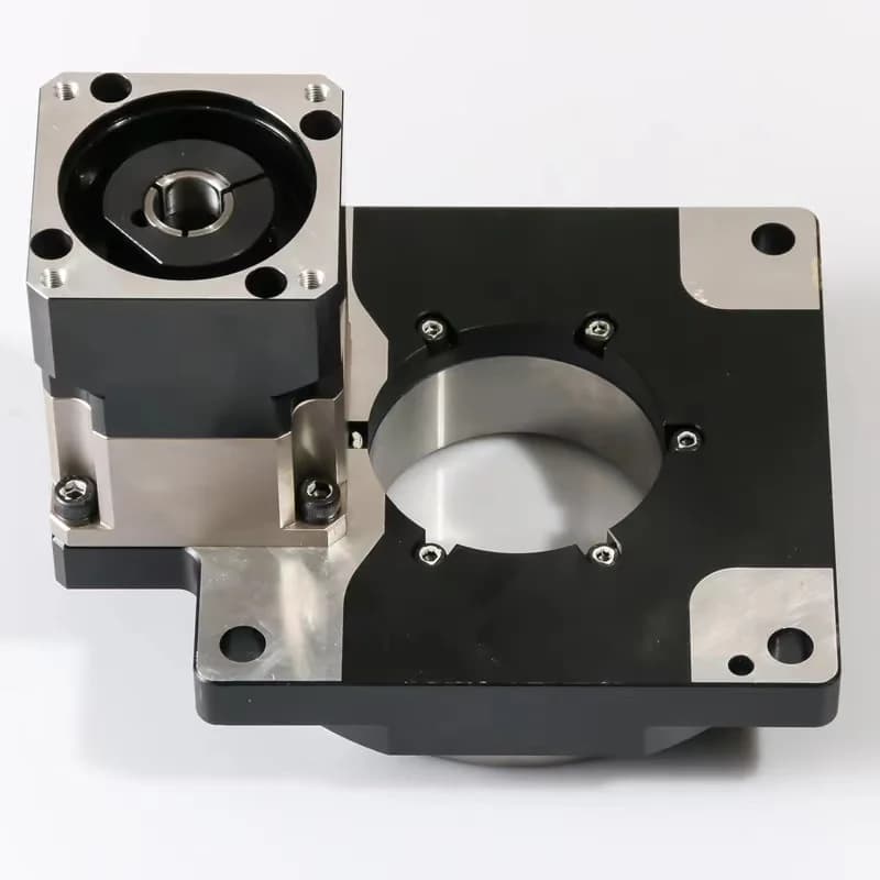 TSC 130 Miniature Right Angle Mounted Planetary Drive Gearbox Hollow Rotating Platform for Precision Applications