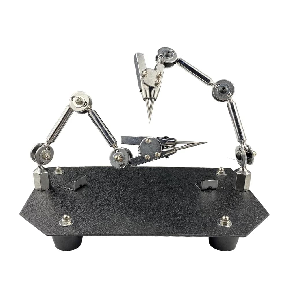 Double-Headed Jewelry Stand Clamp for Hand Soldering Iron, Precision Welding Fixture for Craft and Model Work