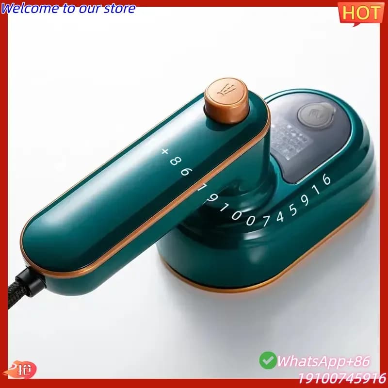2026 Electric Iron Handheld Hanging Iron Portable Commercial Hotel Use Wet Dry Dual-Purpose Spray Steam Ironing Machine Mini