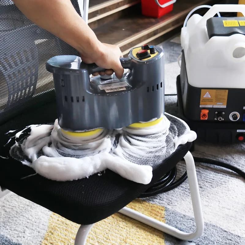 Car interior carpet sofa mattress hot water extraction cleaning professional heating steam vacuum cleaner vacuum machine