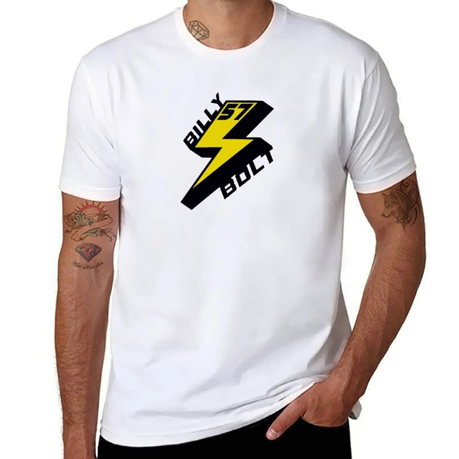 Billy Bolt Merch Lighting Bolt T-Shirt t shirt personalised man graphic t shirt T-Shirt