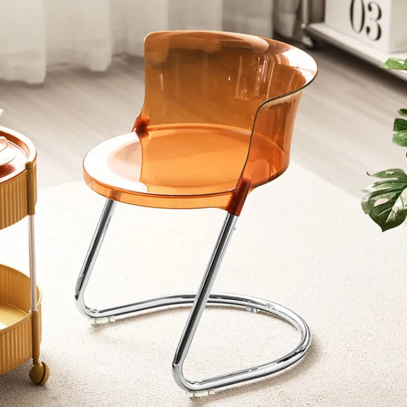 Luxury Minimalist Dining Chairs Elegant Acrylic Decor Design Chair Modern Nordic Dining Room Furniture Sillas Para Comedor