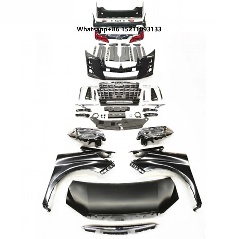 Car Modified Body Kits Bodykit for Vellfire Upgrade to  Body Kit