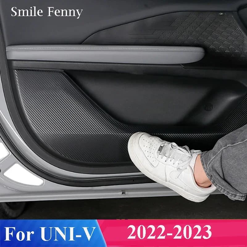 For Changan UNI V UNIV 2024 2023 2022 Car Door Anti-kick Mat Anti-dirt Scratch-proof Protective Sticker 4PCS