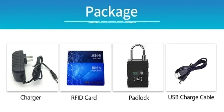 G300N GPS Tracker Lock Logistics Smart Padlock