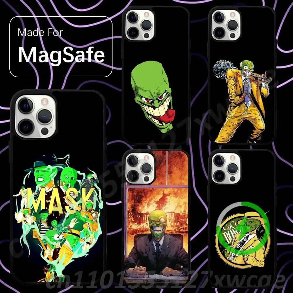 The M-MaskS Stanley Movie For Magsafe Wireless Case For iPhone 15,16,17,13,14,11,12,Pro,Max,Plus,E,Air,Mini Cover